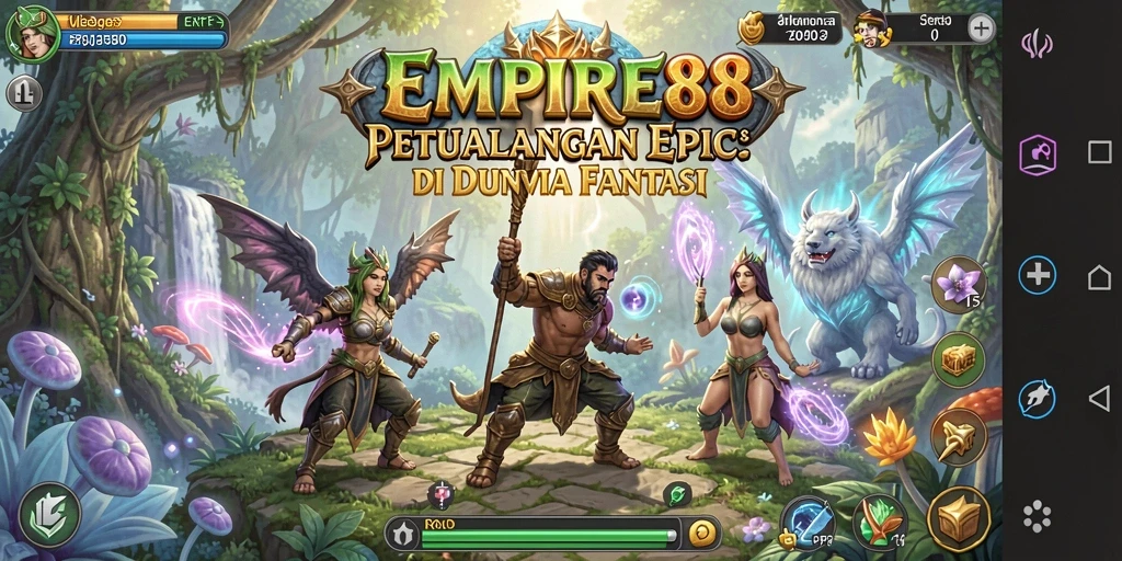 Tampilan gameplay seru dan mendebarkan di EMPIRE88.