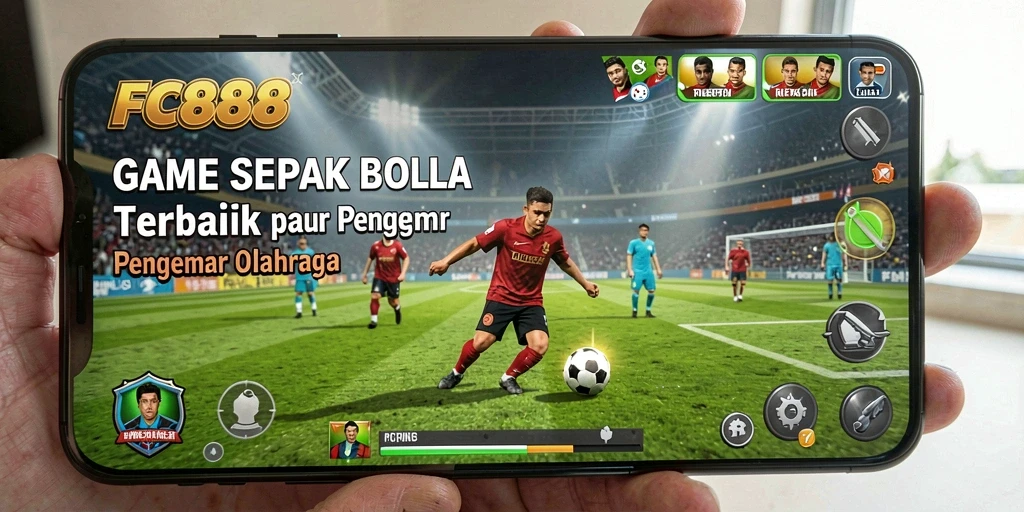 Tangkapan layar utama FC888 menunjukkan momen pertandingan yang mendebarkan.