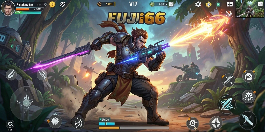Screenshot gameplay FUJI66 yang menampilkan aksi yang mendebarkan.