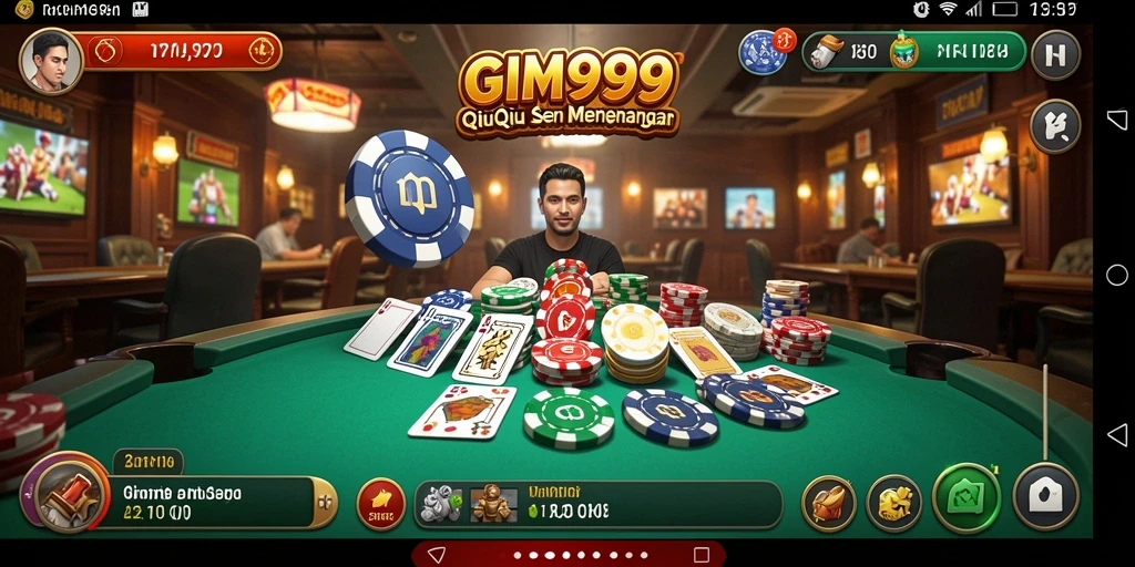 Screenshot gameplay QiuQiu GIM999 yang menarik dan penuh aksi.