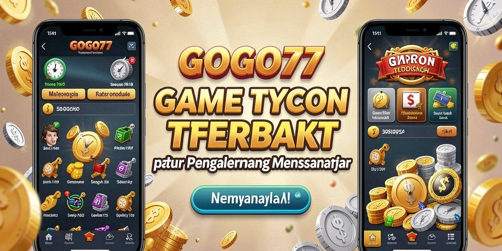 Screenshot GOGO77 menampilkan gameplay Tycoon yang mendebarkan.