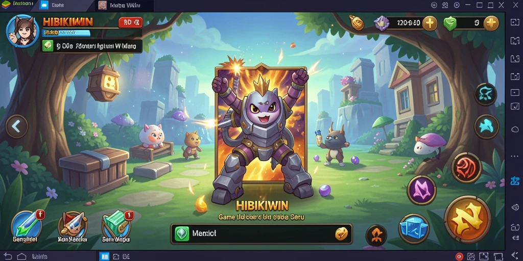 Gameplay HIBIKIWIN yang santai dan menarik, cocok untuk semua kalangan.