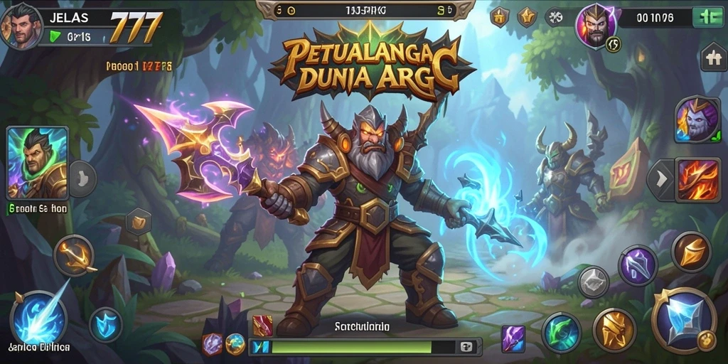 Tampilan menarik dari gameplay JELAS777 yang penuh aksi.