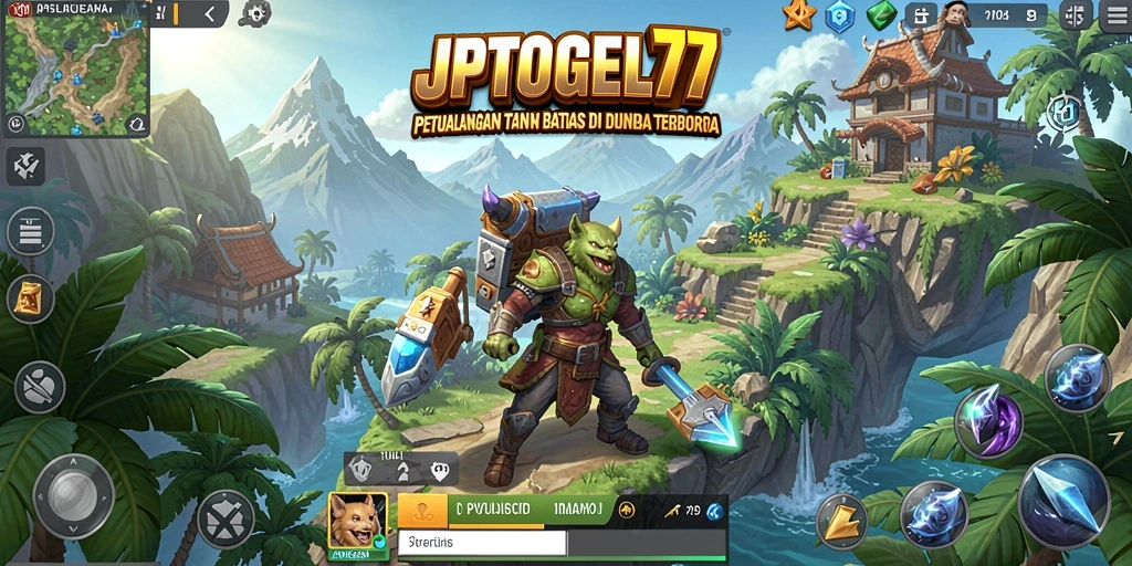 Tampilan gameplay Open World JPTOGEL77 yang menarik dan penuh petualangan.