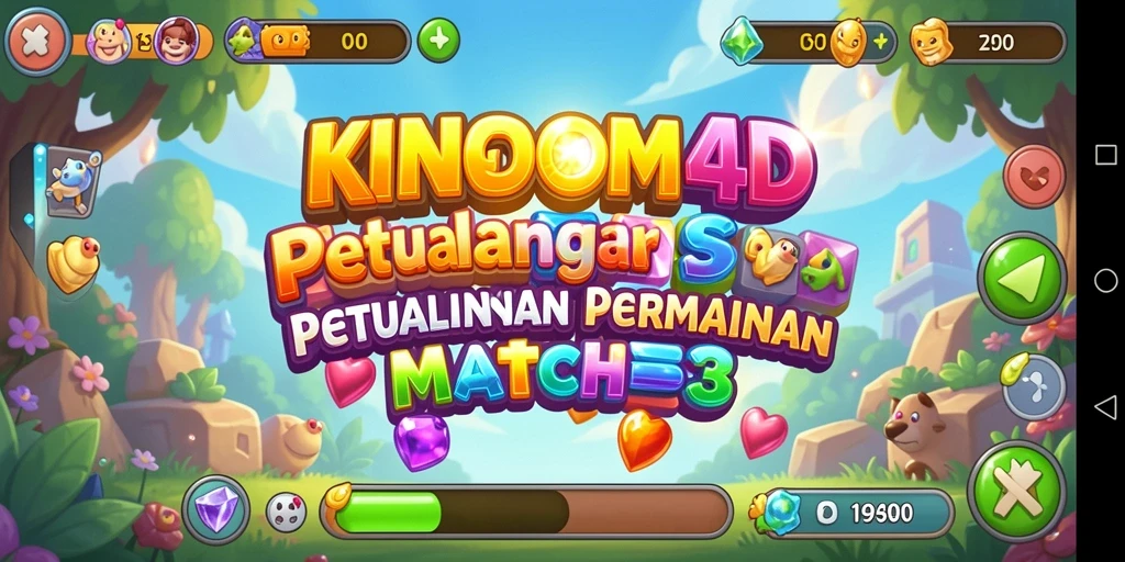 Tampilan gameplay KINGDOM4D yang menarik dan menantang.