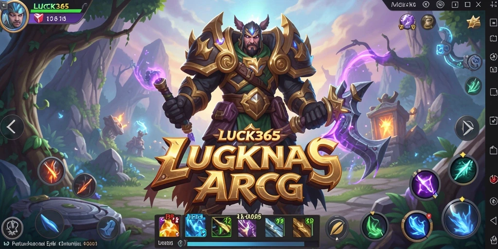 Tampilan gameplay penuh aksi dalam LUCK365 dengan petualangan seru.