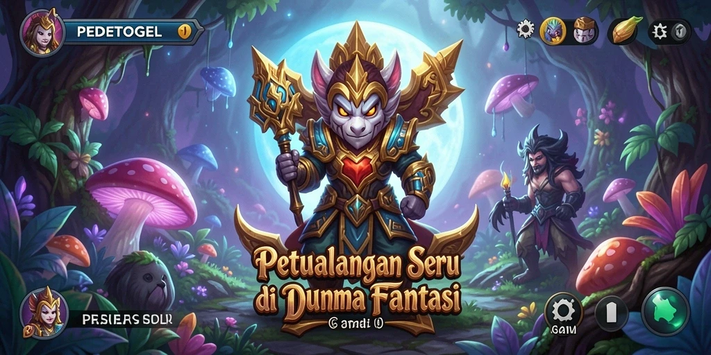 Tampilan gameplay PEDETOGEL yang menarik dan penuh aksi petualangan.