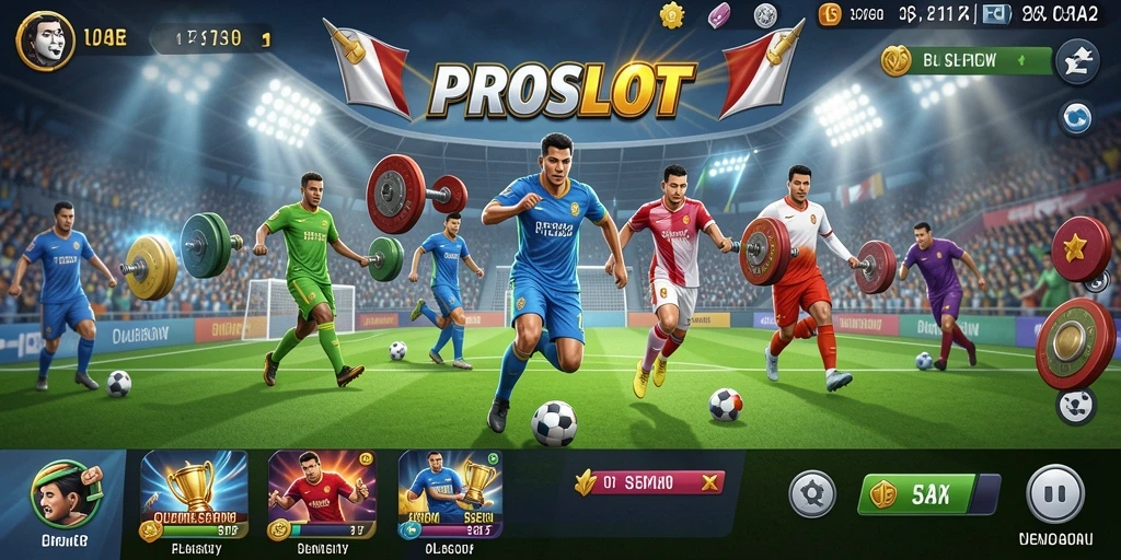 Tampilan gameplay PROSLOT yang menarik dan seru.