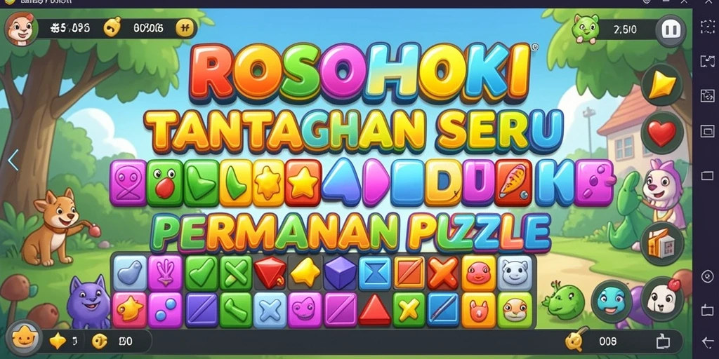 Tampilan menarik dari gameplay Puzzle yang mendebarkan.