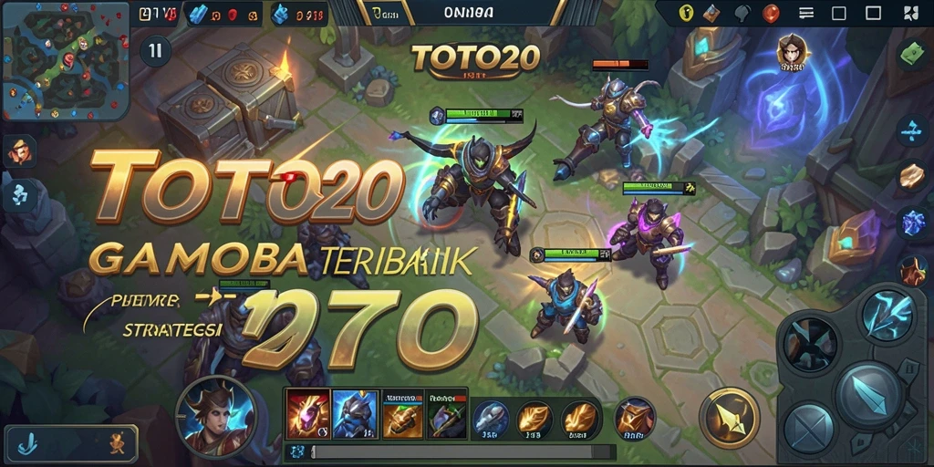 Tampilan menarik dari gameplay MOBA yang seru di TOTO20.
